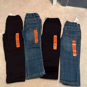 Set of 4 Toddler Jeans and Pants